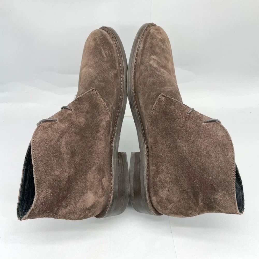 Thursday Boot Co Mens 12.5 Scout Chukka Brown Suede Desert Rugged Casual Classic